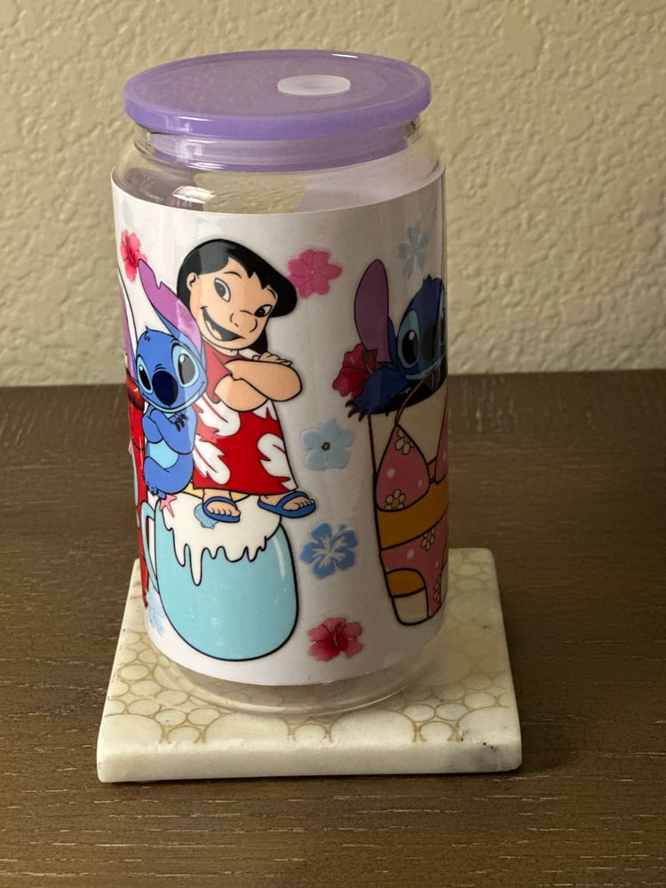 Image of Custom 40oz glass cup