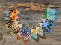 Custom Medium Fringe Earrings