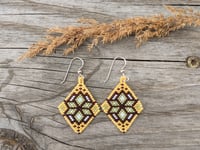 Custom Scandinavian Snowflake Earrings