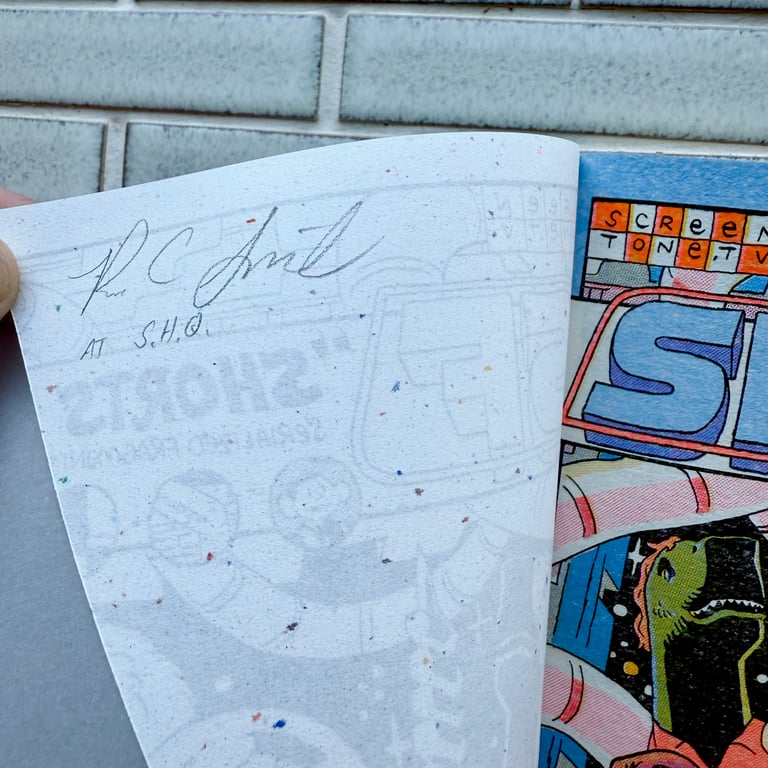 S.F. Shorts Folio #1 by Ryan Cecil Smith - SIGNED W/ RISO PRINT Image 2