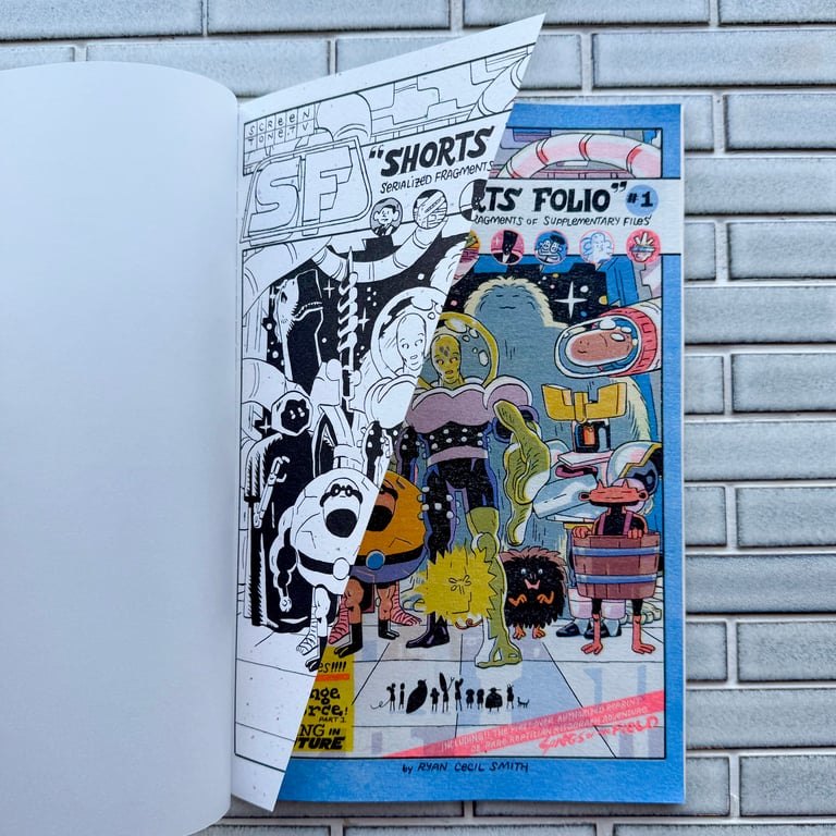 S.F. Shorts Folio #1 by Ryan Cecil Smith - SIGNED W/ RISO PRINT Image 3