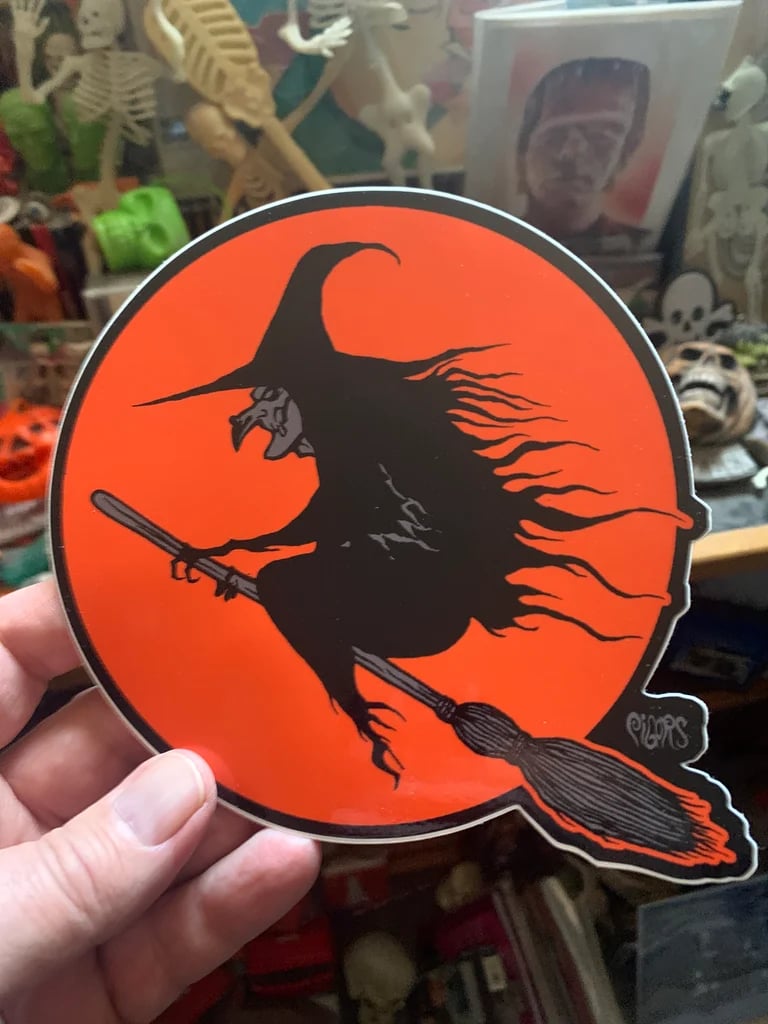Image of Witching hour   - STICKER  -7 left 
