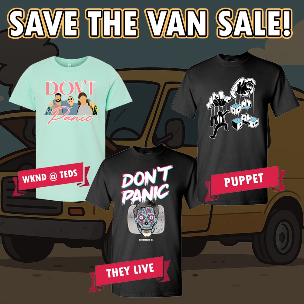 SAVE THE VAN Clearance Sale!