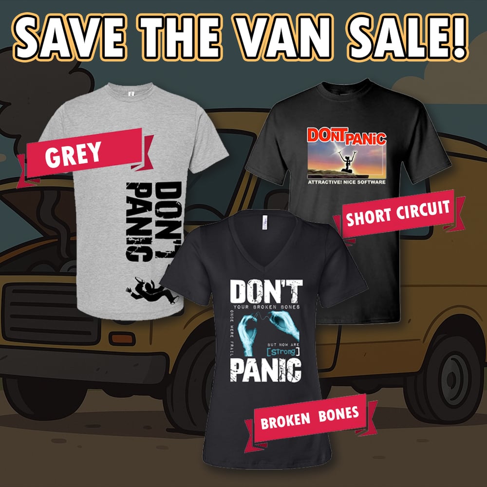 SAVE THE VAN Clearance Sale!