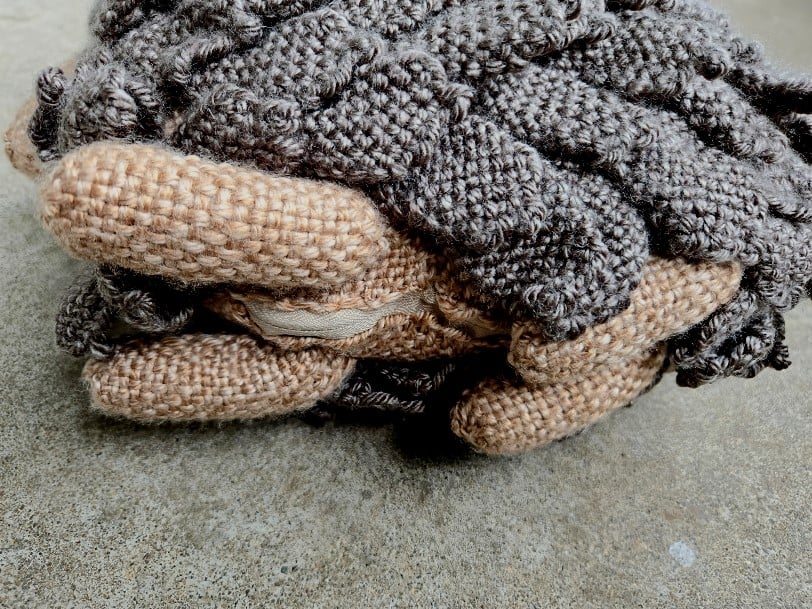 Image of Hedgehog, Handmade, Stuffie, Dice Guardian