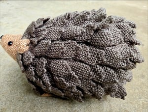 Image of Hedgehog, Handmade, Stuffie, Dice Guardian