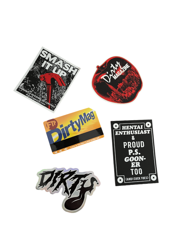 Image of DIRTY Starter Sticker Pack