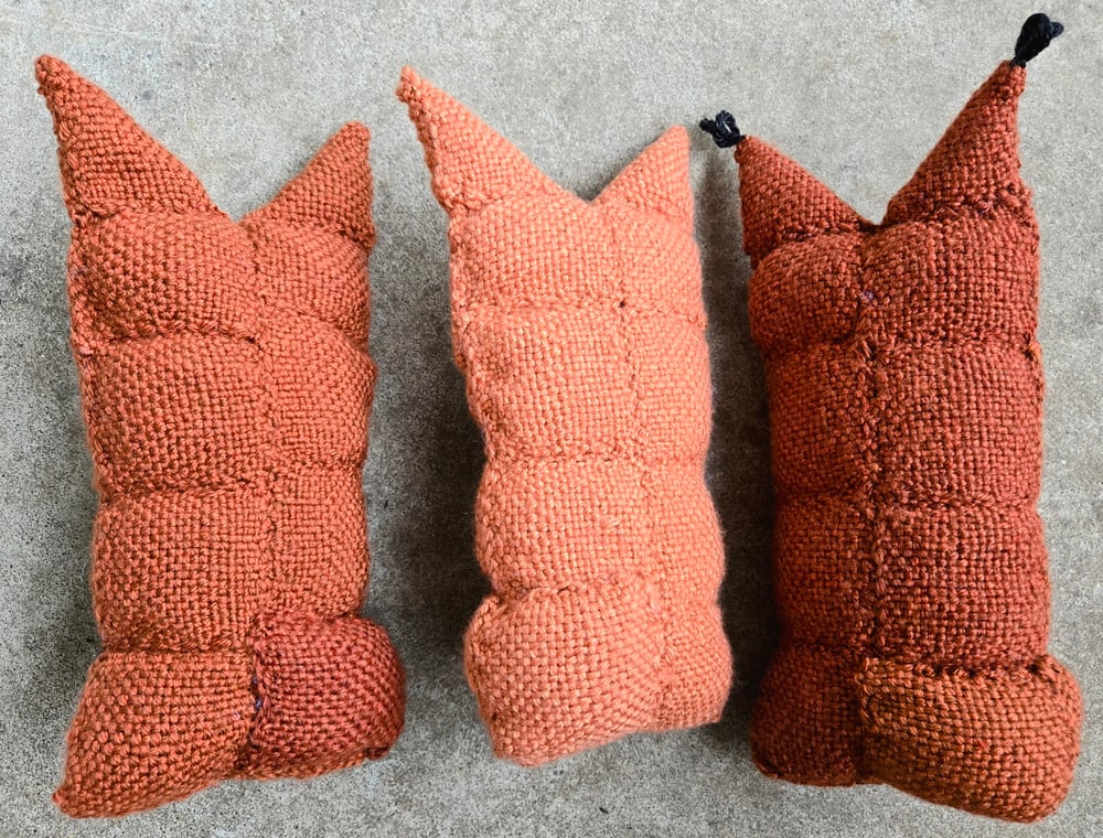 Image of Small Foxes, Handmade Stuffies, Dice Guardians