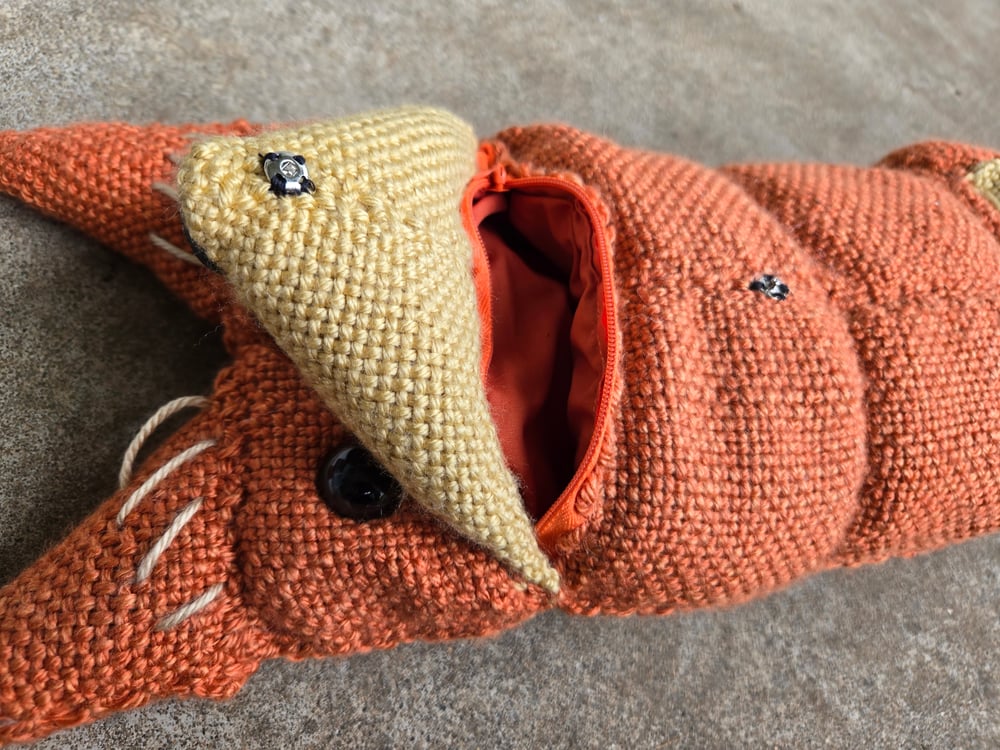 Image of Medium  Foxes, Handmade Stuffies, Dice Guardians