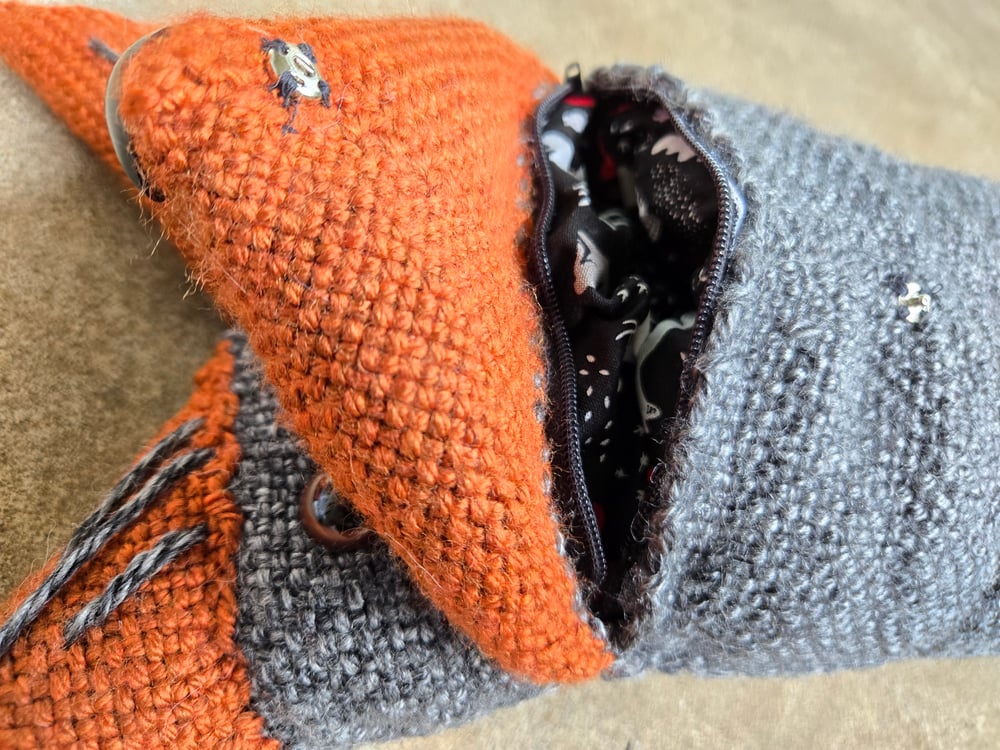 Image of Medium  Foxes, Handmade Stuffies, Dice Guardians