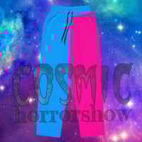 Pink n blue Wide-leg joggers