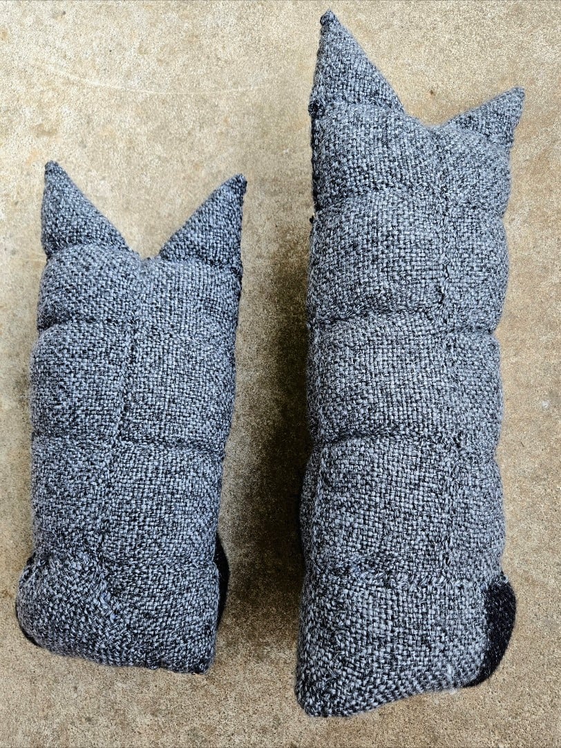 Image of Raccoon, Handmade Stuffie, Dice Guardian