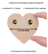 Image 4 of "Bird-tified Champs" Heart Pin 🦅💚🏆 (Limited)