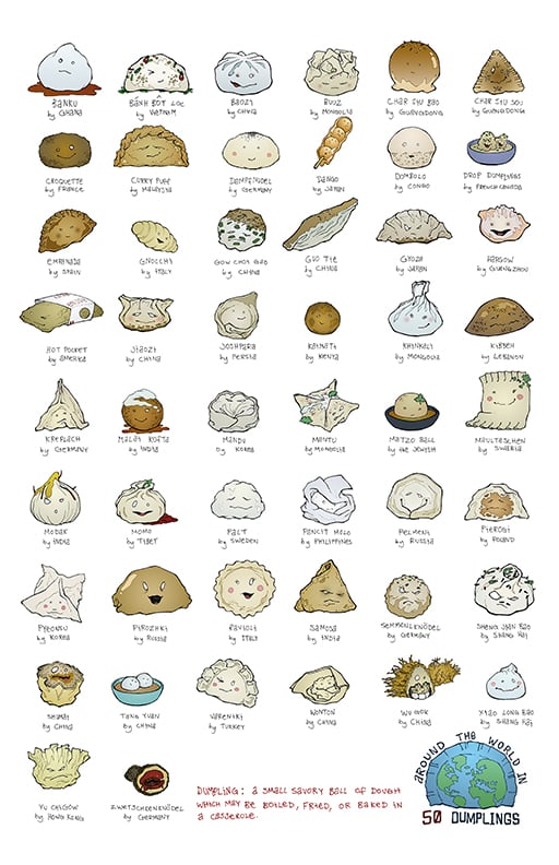 Image of Around the World in 50 Dumplings