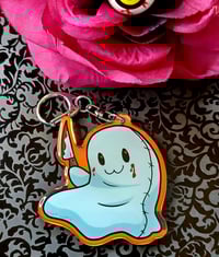 Stabby the Ghost Keychain