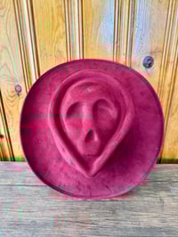 Image 1 of High Quality Blank Suede Skull Cowboy Hats 