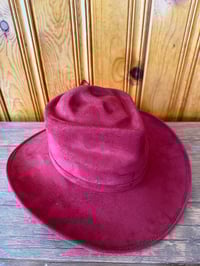 Image 2 of High Quality Blank Suede Skull Cowboy Hats 