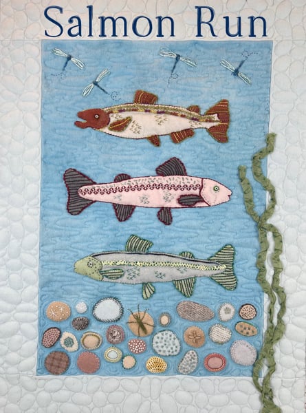 Image of NEW! Salmon Run Pattern by Beth Upstill