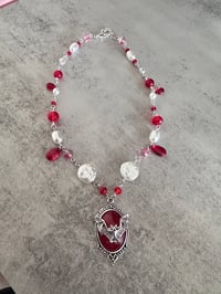 Image 1 of Crimson Flight Necklace