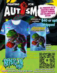 Image 1 of FIGHTING FOR AUTISM CHARITY SHIRT 2025