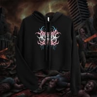 SLAM-FEMME CROP HOODIE