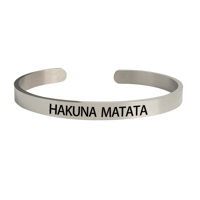 Image 2 of "Hakuna Matata Bracelet – A Unique way of saying No Worries.