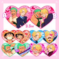 Image 1 of Heart of a Pirate Stickers!