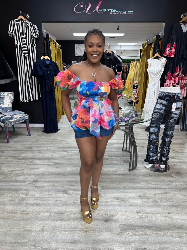 Image of Enchanted Garden Blouse