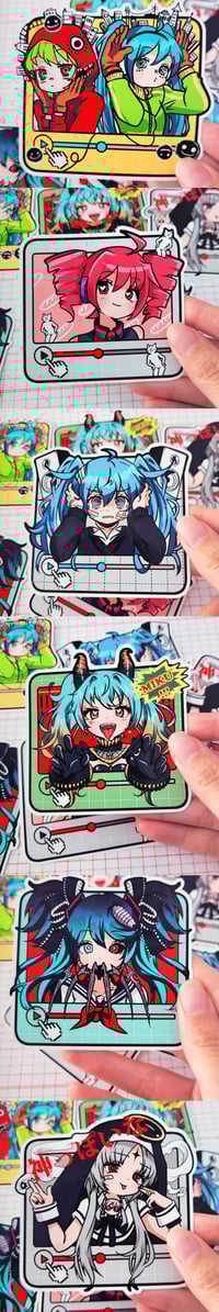 Image 2 of PREORDER Vocaloid Song Vinyl Stickers Vol 4