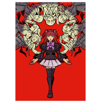 Umineko Ange Ushiromiya & The Seven Stakes Print