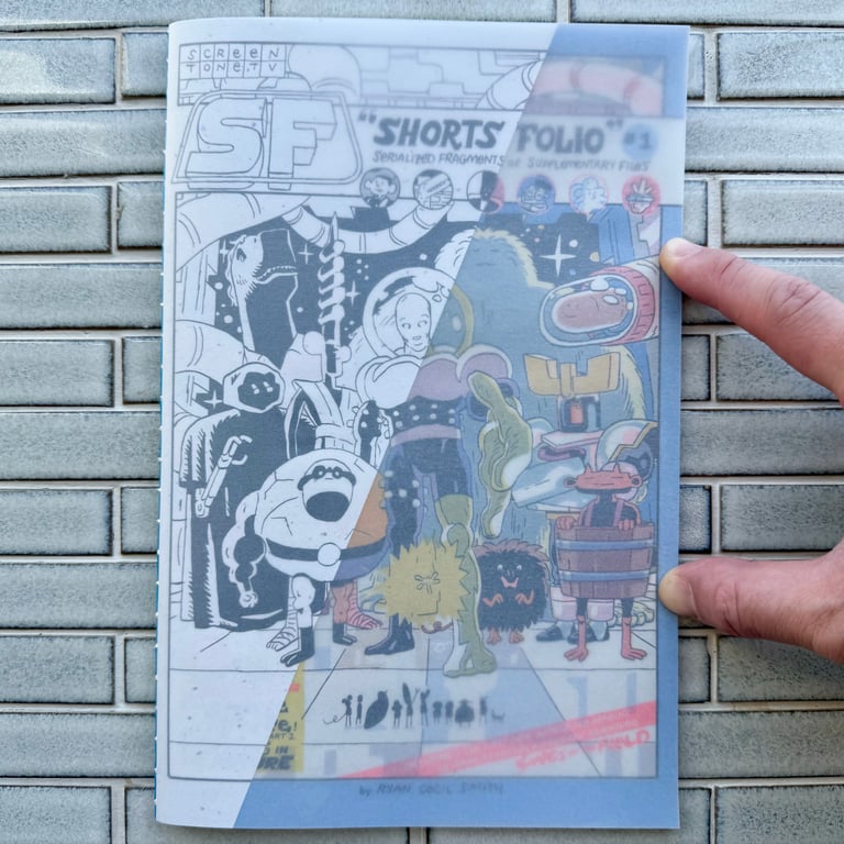 S.F. Shorts Folio #1 by Ryan Cecil Smith - SIGNED W/ RISO PRINT