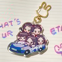 Image 2 of [SALE] NewJeans / NJZ | ETA Acrylic Charm + Mini Print
