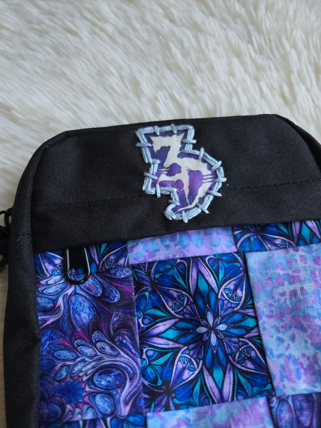 Zeds Dead Patchwork Crossbody Bag 2 options 