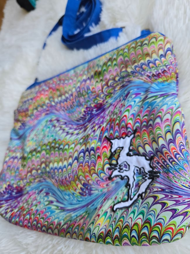 Trippy Zeds Dead Crossbody Bag