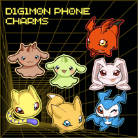 Image 1 of D1G1MON phone charms