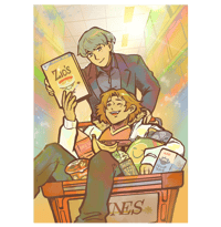 Persona 4 Protag + Yosuke Junes Trip Print