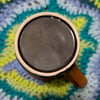 Mid Century Modern Vintage Coffee Mug Candle