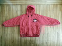 Image 2 of ChalkLine x San Francisco 49ers Hooded Parka Jacket sz XL