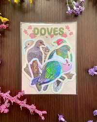 Image 4 of Doves Sticker Pack