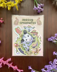 Image 3 of Mossy Creatures Sticker Pack