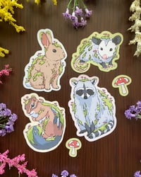 Image 2 of Mossy Creatures Sticker Pack