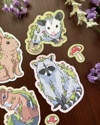 Image 4 of Mossy Creatures Sticker Pack