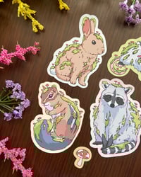 Image 5 of Mossy Creatures Sticker Pack