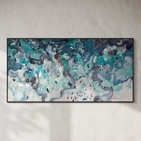 Image 13 of 'Shimmers of the deep II' - 185x95cm, FRAMED