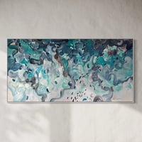 Image 14 of 'Shimmers of the deep II' - 185x95cm, FRAMED
