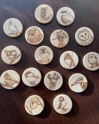 Image 1 of Wood Burn Magnets