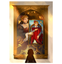 Umineko "Portrait of a Golden Witch" Print