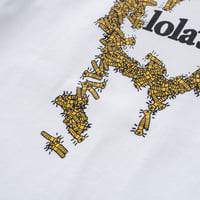 Image 3 of 'Bolt Cloud Logo' Baby Tee [WHITE]