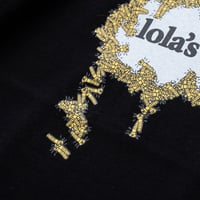 Image 3 of 'Bolt Cloud Logo' Baby Tee [BLACK]