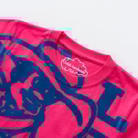 Image 3 of 'Cowboy Kick' Baby Tee [HOT PINK]